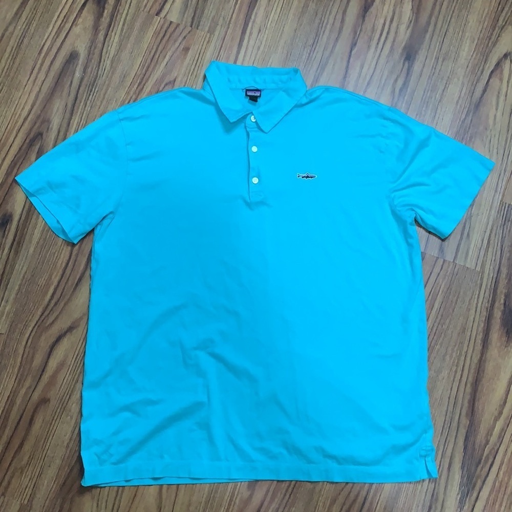 Patagonia Organic Cotton Cap Cool Trail Polo (XL) - Picture 5 of 13